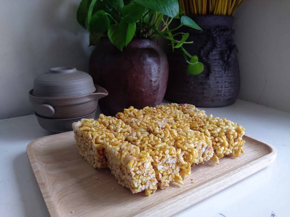 Bánh gạo rang Lập Thạch